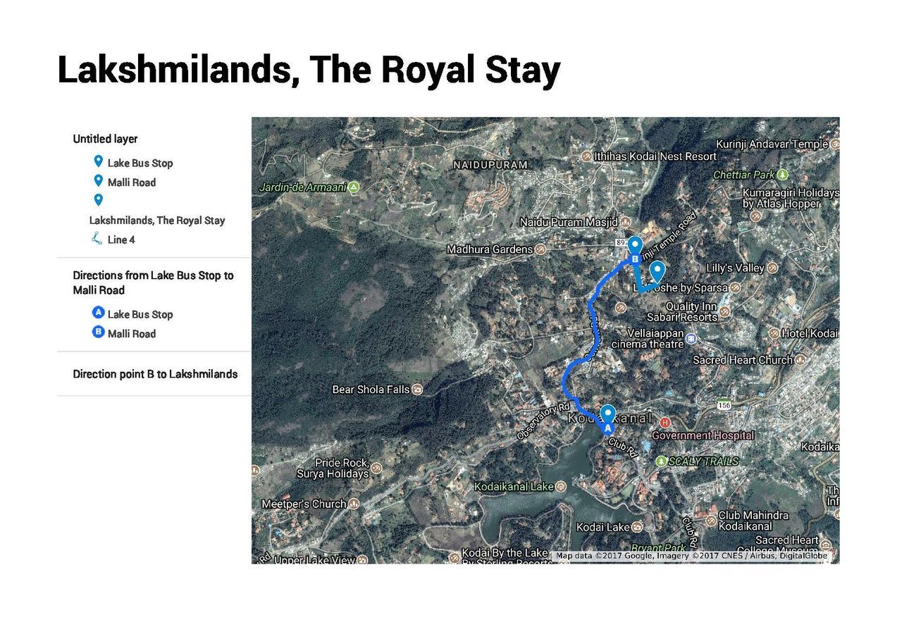 Lakshmi Lands - The Royal Stay Kodaikanal Eksteriør billede